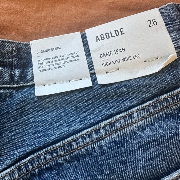 AGOLDE Dame High Rise Wide Leg - Picture 10 of 12